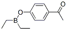 Diethyl (4-acetylphenyloxy)borane Structure,61142-59-4Structure