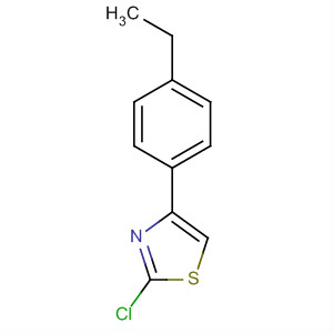 2-Chloro-4-(4-ethylphenyl)thiazole Structure,61323-78-2Structure