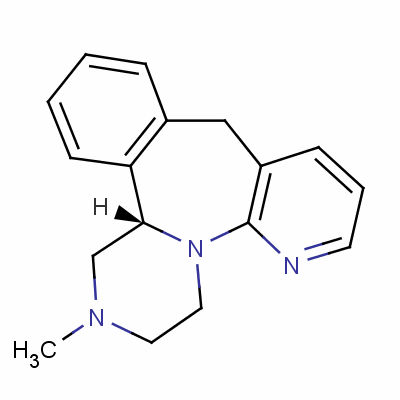 (S)-1,2,3,4,10,14b-hexahydro-2-methylpyrazino[2,1-a]pyrido[2,3-c][2]benzazepine Structure,61337-87-9Structure