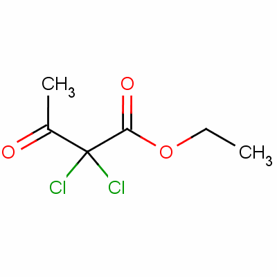 Ethyl 2,2-dichloro-3-oxobutanoate Structure,6134-66-3Structure