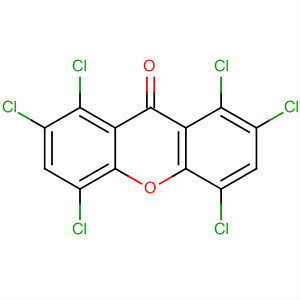 1,2,4,5,7,8-Hexachloro-9h-xanthen-9-one Structure,61347-19-1Structure