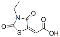 (9ci)-(3-乙基-2,4-二氧代-5-噻唑啉基)-乙酸结构式_613656-84-1结构式