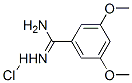 3,5-二甲氧基苯甲脒盐酸盐结构式_61416-81-7结构式