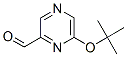 (9CI)-6-(1,1-二甲基乙氧基)-吡嗪羧醛结构式_614730-16-4结构式