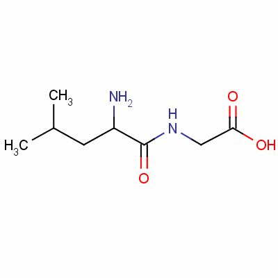 DL-亮氨酰-甘氨酸结构式_615-82-7结构式