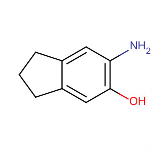 1H-inden-5-ol, 6-amino-2,3-dihydro- Structure,61520-24-9Structure