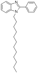 1-N-dodecyl-2-phenylbenzimidazole Structure,615280-16-5Structure