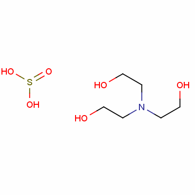 Bis(2-hydroxyethyl)ammonium hydrogen sulphite Structure,61542-02-7Structure