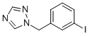 1-(3-Iodobenzyl)-1H-1,2,4-triazole Structure,615534-73-1Structure