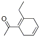 (9ci)-1-(2-乙基-1,4-环己二烯-1-基)-乙酮结构式_615562-29-3结构式