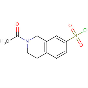 2-Acetyl-1,2,3,4-tetrahydro-7-isoquinolinesulfonyl chloride Structure,61563-39-1Structure