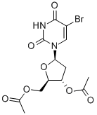 3,5-Di-o-acetyl-5-bromo-2-deoxy-d-uridine Structure,6161-23-5Structure