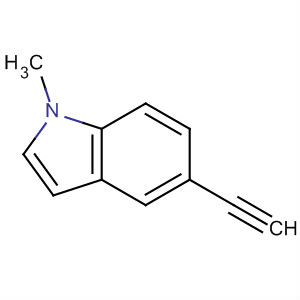 1H-indole,5-ethynyl-1-methyl-(9ci) Structure,61640-21-9Structure