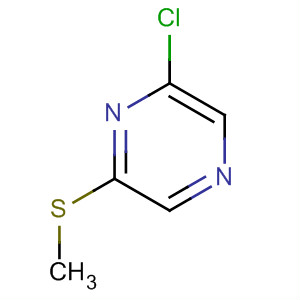 2-Chloro-6-(methylthio)pyrazine Structure,61655-74-1Structure