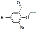 3,5-Dibromo-2-ethoxybenzaldehyde Structure,61657-67-8Structure