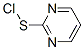 2-(Chlorosulfanyl)pyrimidine Structure,61686-49-5Structure