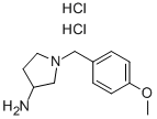 1-(4-Methoxy-benzyl)-pyrrolidin-3-ylamine dihydrochloride Structure,61695-08-7Structure