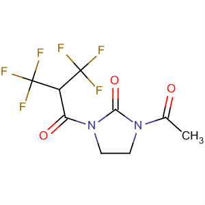 1-乙酰基-3-[3,3,3-三氟-1-氧代-2-(三氟甲基)丙基]咪唑啉-2-酮结构式_61709-50-0结构式