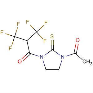 1-Acetyl-3-[3,3,3-trifluoro-1-oxo-2-(trifluoromethyl)propyl ]-2-imidazolidinethione Structure,61709-51-1Structure