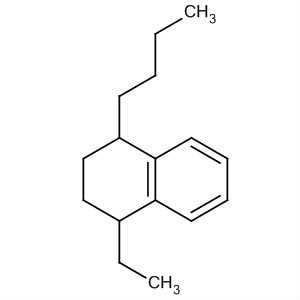 1-Butyl-4-ethyl-1,2,3,4-tetrahydronaphthalene Structure,61761-56-6Structure