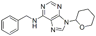 (8CI)-N-苄基-9-(四氢-2H-吡喃-2-基)-腺嘌呤结构式_61764-68-9结构式