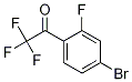 1-(4-Bromo-2-fluorophenyl)-2,2,2-trifluoroethanone Structure,617706-18-0Structure