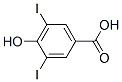 3,5-Diiodo-4-hydroxybenzoic acid Structure,618-76-8Structure