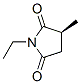 (3s)-(9ci)-1-乙基-3-甲基-2,5-吡咯烷二酮结构式_618109-41-4结构式