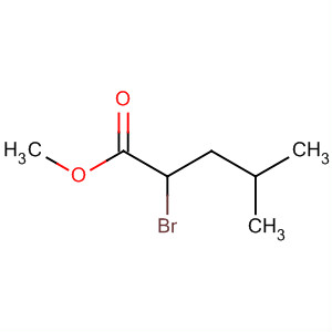 2-Bromo-4-methylpentanoic acid methyl ester Structure,61837-46-5Structure