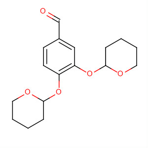 3,4-Di(tetrahydropyran-2-oxy)benzaldehyde Structure,61854-89-5Structure