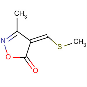 5(4H)-isoxazolone,3-methyl-4-[(methylthio)methylene]-,(z)-(9ci) Structure,61861-34-5Structure