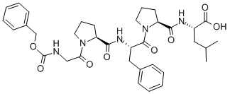 Z-gly-pro-phe-pro-leu-oh结构式_61867-13-8结构式