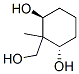 (1s,3s)-(9ci)-2-(羟基甲基)-2-甲基-1,3-环己烷二醇结构式_619335-74-9结构式