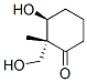 Cyclohexanone, 3-hydroxy-2-(hydroxymethyl)-2-methyl-, (2r,3s)-(9ci)Structure,619335-75-0Structure Cyclohexanone, 3-hydroxy-2-(hydroxymethyl)-2-methyl-, (2r,3s)-(9ci) Structure,619335-75-0Structure