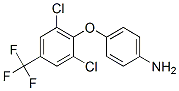 4-(2,6-Dichloro-4-trifluoromethyl-phenoxy)-phenylamine Structure,61946-83-6Structure