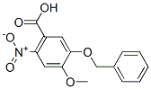 3-Benzyloxy-4-methoxy-6-nitro-benzoic acid Structure,61948-83-2Structure