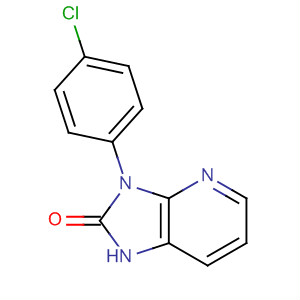 3-(4-Chlorophenyl)-1,3-dihydro-2h-imidazo[4,5-b]pyridin-2-one Structure,61963-00-6Structure