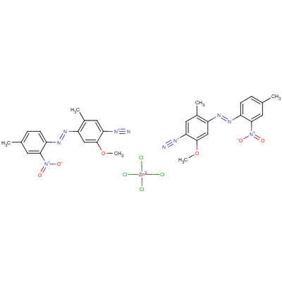 Fast Corinth V zinc chloride double salt Structure,61966-14-1Structure