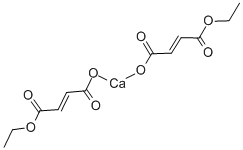 Fumaric acid monoethyl ester calcium salt Structure,62008-22-4Structure