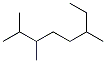 2,3,6-Trimethyloctane Structure,62016-33-5Structure