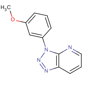 3-(3-Methoxyphenyl)-3h-1,2,3-triazolo[4,5-b]pyridine Structure,62052-13-5Structure