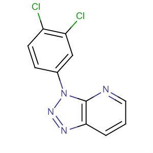 3-(3,4-Dichlorophenyl)-3h-1,2,3-triazolo[4,5-b]pyridine Structure,62052-14-6Structure