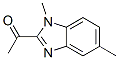 Ethanone, 1-(1,5-dimethyl-1h-benzimidazol-2-yl)-(9ci) Structure,620604-08-2Structure