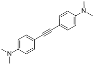 Bis(4-dimethylaminophenyl )acetylene Structure,62063-67-6Structure