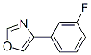 Oxazole, 4-(3-fluorophenyl)-(9ci) Structure,620971-54-2Structure