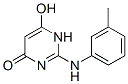 4(1H)-pyrimidinone, 6-hydroxy-2-[(3-methylphenyl)amino]-(9ci) Structure,620984-97-6Structure