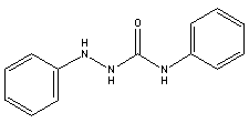 1,4-二苯基氨基脲结构式_621-12-5结构式