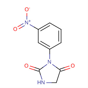 3-(3-Nitrophenyl)-2,4-imidazolidinedione Structure,62101-56-8Structure