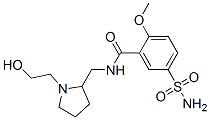 5-(氨基磺酰基)-n-[[1-(2-羟基乙基)-2-吡咯烷]甲基]-2-甲氧基苯甲酰胺结构式_62105-07-1结构式