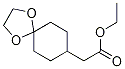 (1,4-Dioxa-spiro[4,5]dec-8-yl)-acetic acid ethyl ester Structure,62141-26-8Structure